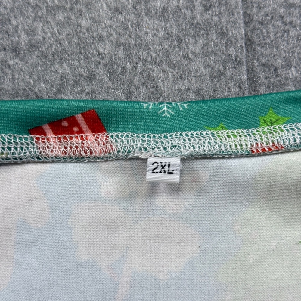 Unbranded Pajama Set Women 2XL Green‎ Nutcracker Santa Gingerbread Christmas PJ - Picture 10 of 16